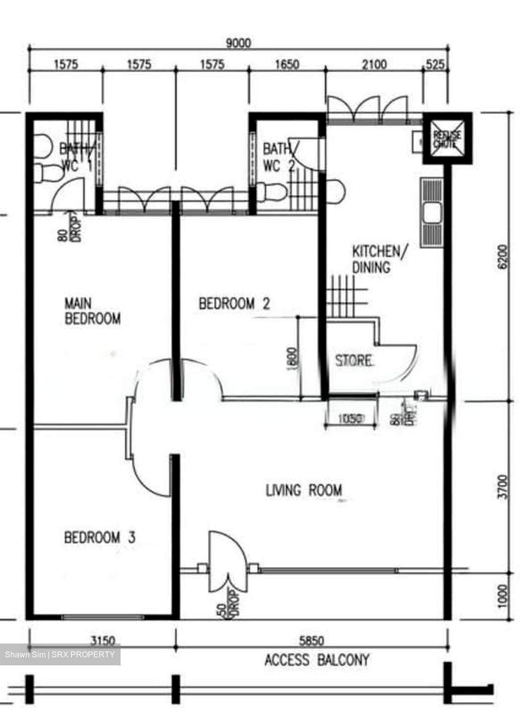 Blk 328 Serangoon Avenue 3 (Serangoon), HDB 4 Rooms #596565521